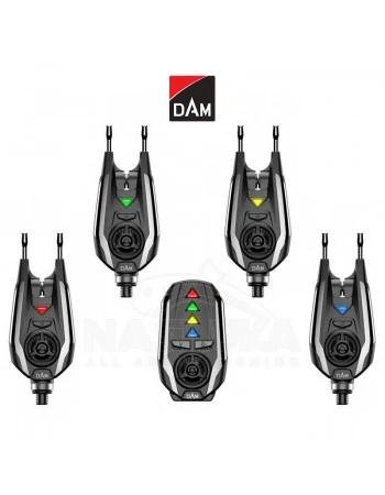 Комплект сигнализатори с централа DAM TFX Bite Alarm Set, 4+1
