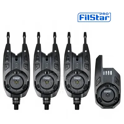 Комплект шарански сигнализатори със станция Filstar FSBA-27W, 3+1