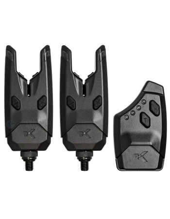 Комплект от 2 сигнализатора и централа Korum KSi6 - 2 Rod Remote Alarm Set