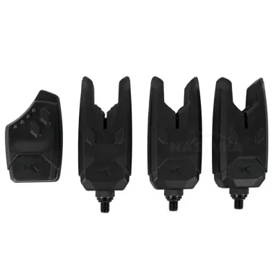 Korum KSi6 3 Rod Remote Alarm Set, 3+1, Сигнализатори за шаран със станция