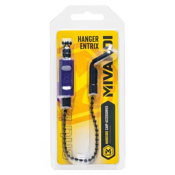 Обтегач-хенгер за риболов на шаран Mivardi Hanger Entrix, Purple — снимка 2