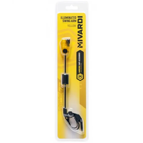 Електронен шарански обтегач Mivardi MCX77 Illuminated Swing Arm, Yellow — снимка 3