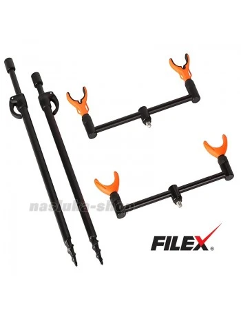 Комплект колчета, бъзбарове и глави Fil Fishing Bank Stick & Buzz Bar Set 7477