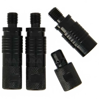 Адаптори - бързи връзки за стойки и сигнализатори NGT Quick Release System, Black Aluminium, 3 бр.