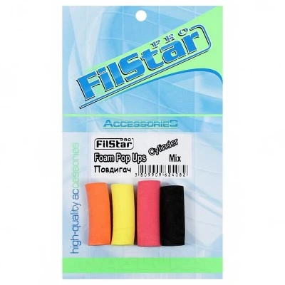 Filstar Foam Pop Ups Cylinder, Mix / Повдигащи пръчки за монтажи, 10мм, 4 бр.