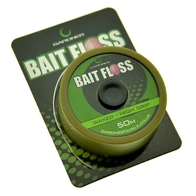 Gardner Bait Floss, 50м - Конец за стръв за шаранджийски монтажи