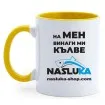 Керамична чаша за чай и кафе Наслука - Жълт цвят