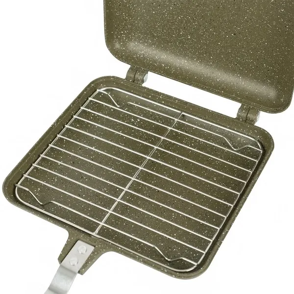 Тостер с незалепващо покритие Trakker Armolife Marble Sandwich Toaster — снимка 5