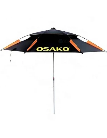 Чадър с UV защита Osako Black-Orange, 2.60м