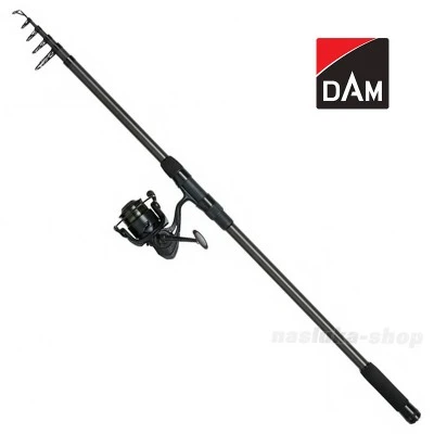 Шаранджийски телескопичен сет DAM Charger TeleCarp 3.60м, 3lb / 5000 FD CMB