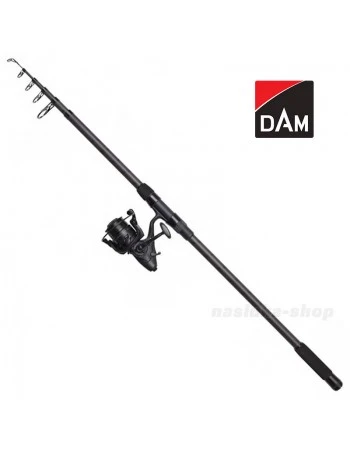 Шаранджийски телескопичен сет DAM Charger TeleCarp 3.60м, 3lb / 5000 FS CMB