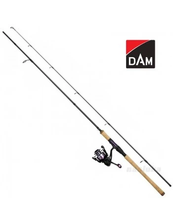 Спининг комплект DAM Trendy Spin 2.40м, 7-28г / 3000 CMB