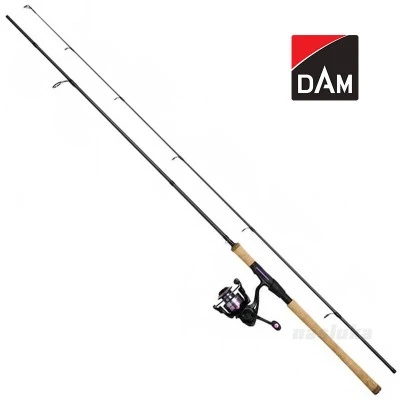 Спининг комплект DAM Trendy Spin 2.40м, 7-28г / 3000 CMB