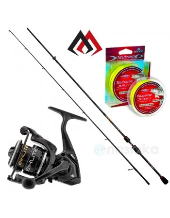 Спининг комплект Mikado Bixlite Medium JIG - 2.40 м, 28 г