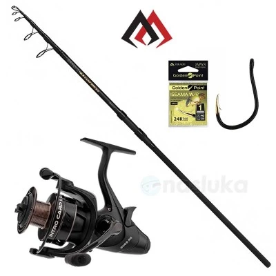 Шаранджийски комплект Mikado Intro Tele Carp - 3.30 м, 3.0 lb