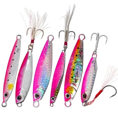 Комплект морски джигове Sokudo Jig Color Set, Pink