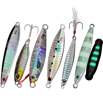 Комплект морски джигове Sokudo Jig Color Set, Silver/Natural