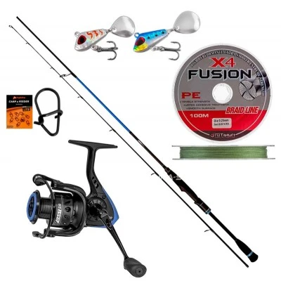 Спининг комплект за костур Zebco Z-Cast Perch - 2.40 м, 7-24 г