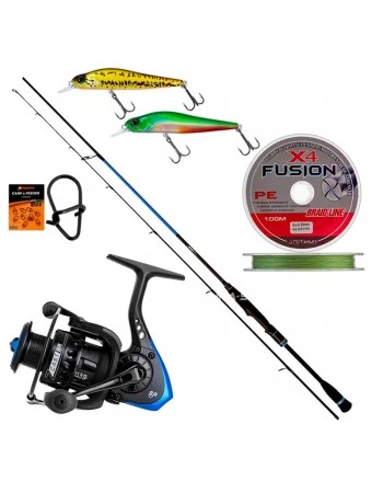 Спининг комплект за щука Zebco Z-Cast Pike - 2.70 м, 5-25 г