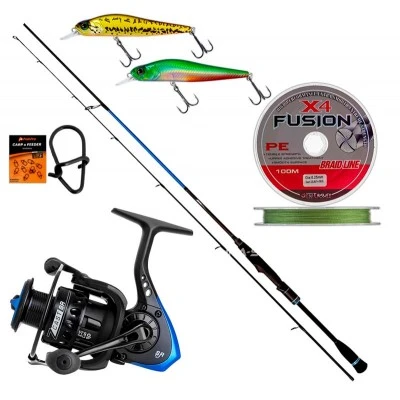 Спининг комплект за щука Zebco Z-Cast Pike - 2.70 м, 5-25 г