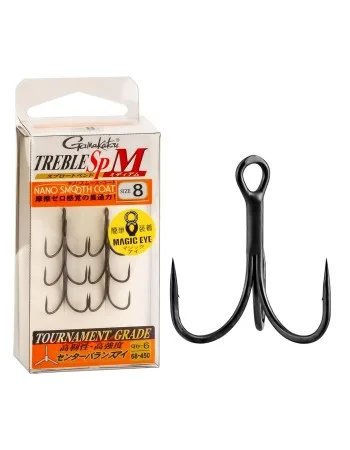 Тройни куки Gamakatsu Treble SP-M Nano Coat, 6 бр.
