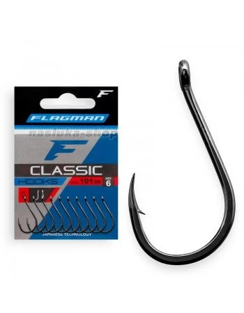 Куки с ухо Flagman Classic 101 BN, 10 бр.