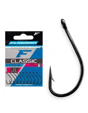 Куки с ухо Flagman Classic 105 BN, 10 бр.