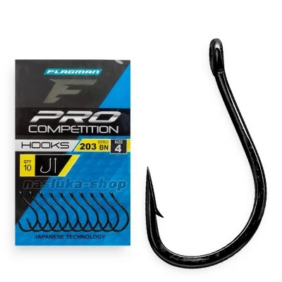 Pro Competition 203 BN, 10 бр. Куки с ухо Flagman Pro Competition 203 BN, 10 бр.