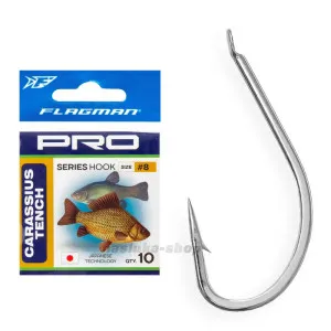 Куки за Каракуда и Лин Flagman Pro Carassius Tench, 10 бр. Куки за Каракуда и Лин Flagman Pro Carassius Tench, 10 бр.