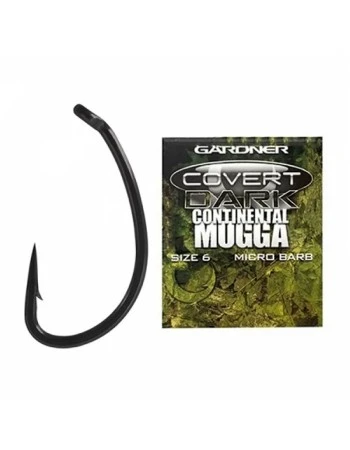 Gardner Covert Dark Continental Mugga - Шаранджийски куки, 10 бр.
