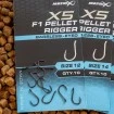 Куки Matrix X5 F1 Pellet Rigger - перфектни за улов на Шаран, Каракуда, Платика