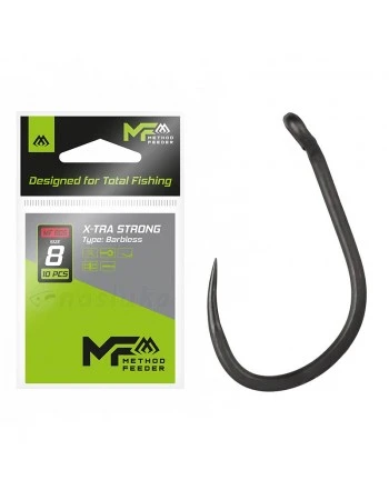 Куки за метод фидер Mikado MF-805 X-tra Strong Barbless