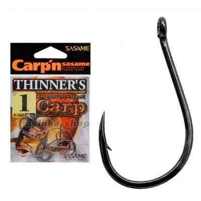 Куки с ухо за шаран Sasame Carp'n Thinner's F-505