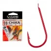 Куки Sasame Chika F-812 R - перфектни за Бабушка, Червеноперка, Платика, Уклей