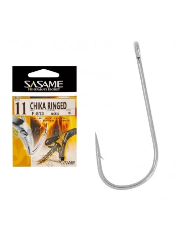 Куки Sasame Chika Ringed F-813 - Nickel