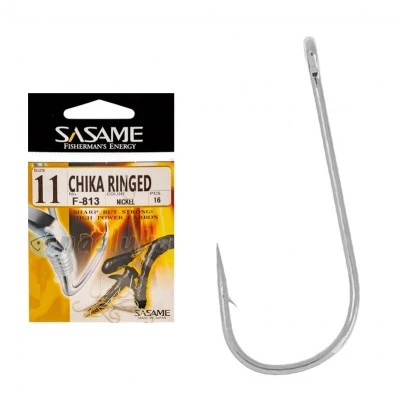Куки Sasame Chika Ringed F-813 - Nickel