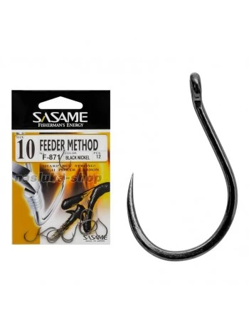 Куки за метод фидер без контра Sasame Feeder Method F-871 BN