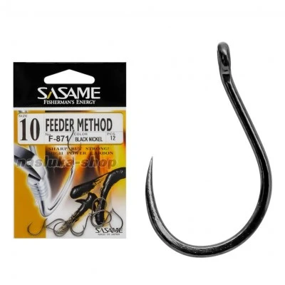 Куки за метод фидер без контра Sasame Feeder Method F-871 BN