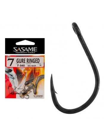 Куки Sasame Gure Ringed F-940 - Dull Black