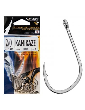 Sasame Kamikaze F-387 - Усилени куки за сом