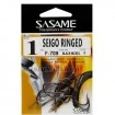 Куки Sasame Seigo Ringed F-709 BN - перфектни за улов на Сом, Шаран