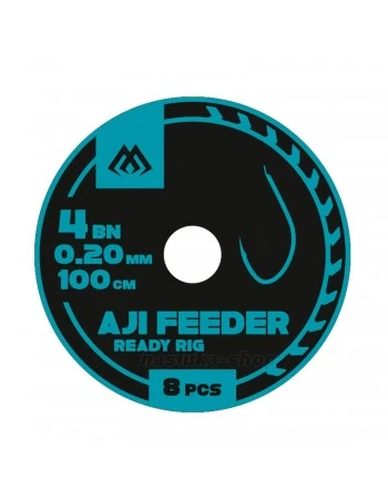 Вързани куки за фидер Mikado Aji Feeder Ready Rigs, Mono, 8 бр.