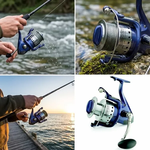Макара за сом и шаран Mivardi Bandit 8000, 5+1 BB — снимка 5