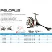 Макара с преден аванс Pioneer Pelorus PLR-4000, 5+1BB