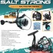Макара за морски риболов Pioneer Salt Strong SST-6000, 5+1BB, Max Drag 17кг