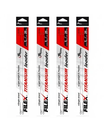 Титаниеви поводи Filex Titanium Leader 25 см, 2 бр.