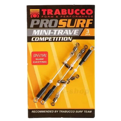 Монтаж за сърф риболов Trabucco ProSurf Mini-Trave Competition, 3 бр.