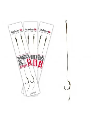 Монтажи за риболов на шаран Trakker Blowback Rig Micro-Barbed, 2 бр.