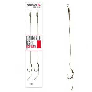Монтажи за шаранджийски риболов Trakker Continental Rig Micro-Barbed XS, 2 бр.