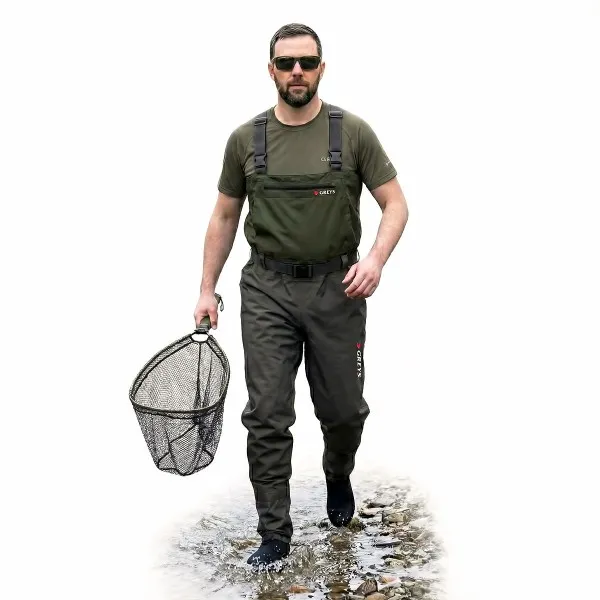 Дишащ гащеризон с неопренови чорапи Greys Tail Breathable Stockingfoot Waders — снимка 1